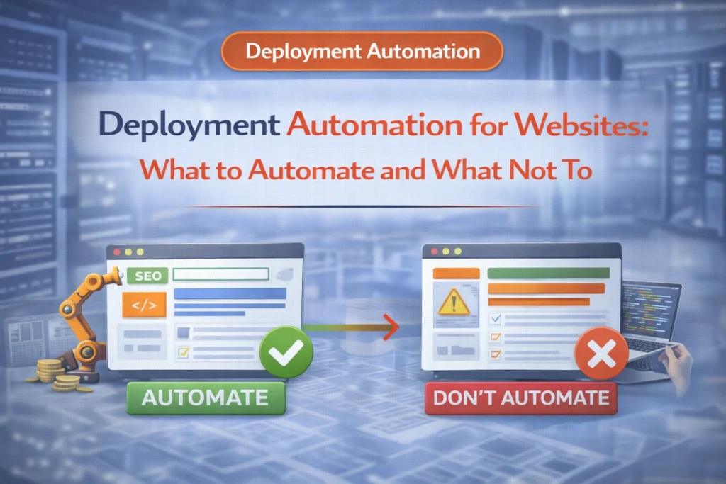 Deployment Automation For Websites What To Automate And What Not To 1024x683