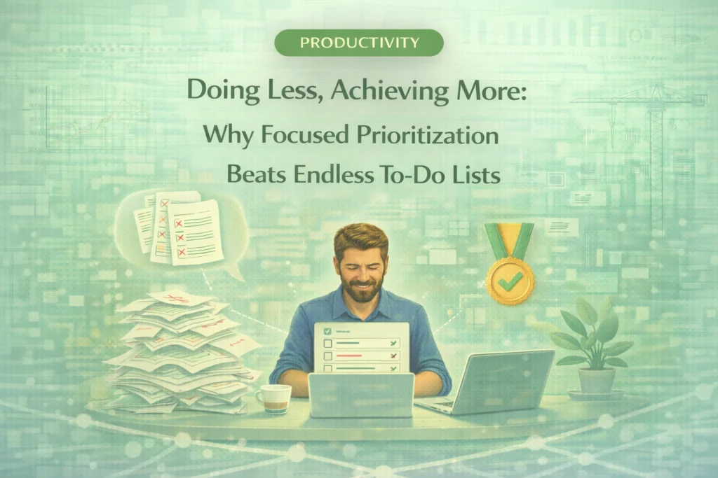 Doing Less Achieving More Why Focused Prioritization Beats Endless To Do Lists 1024x683