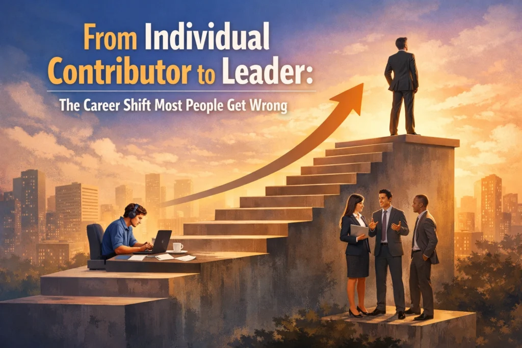 From Individual Contributor To Leader The Career Shift Most People Get Wrong 1024x683
