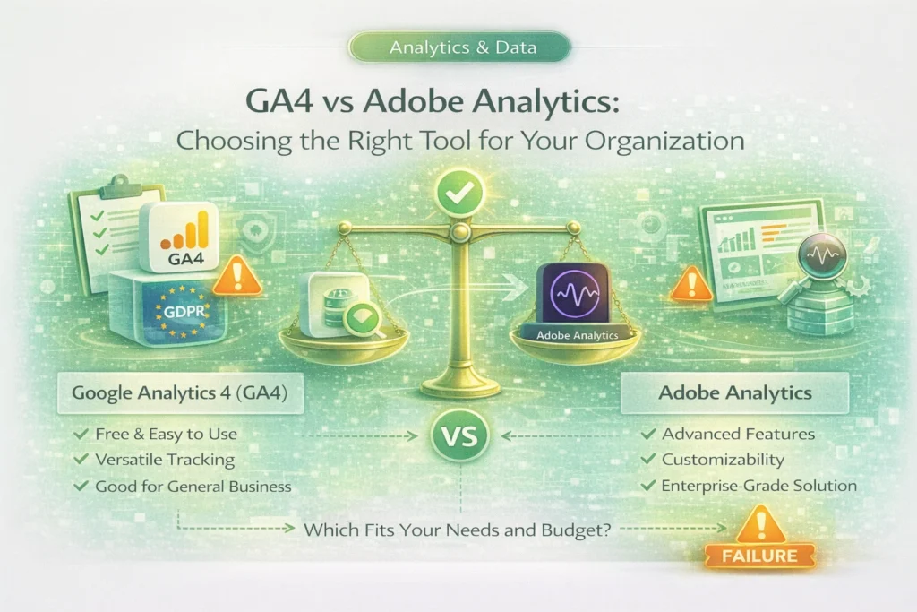 GA4 Vs Adobe Analytics Choosing The Right Tool For Your Organization 1024x683
