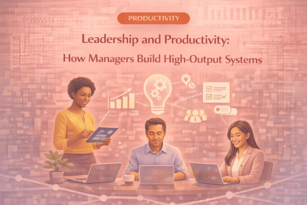 Leadership and Productivity: How Managers Build High-Output Systems Leadership And Productivity How Managers Build High Output Systems 1024x683