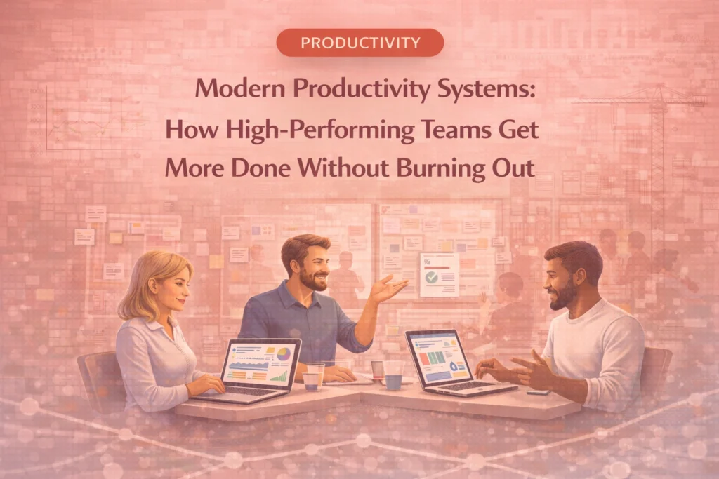 Modern Productivity Systems How High Performing Teams Get More Done Without Burning Out 1024x683