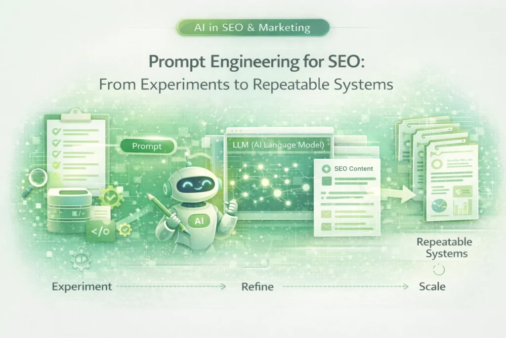 Prompt Engineering For SEO From Experiments To Repeatable Systems 1024x683