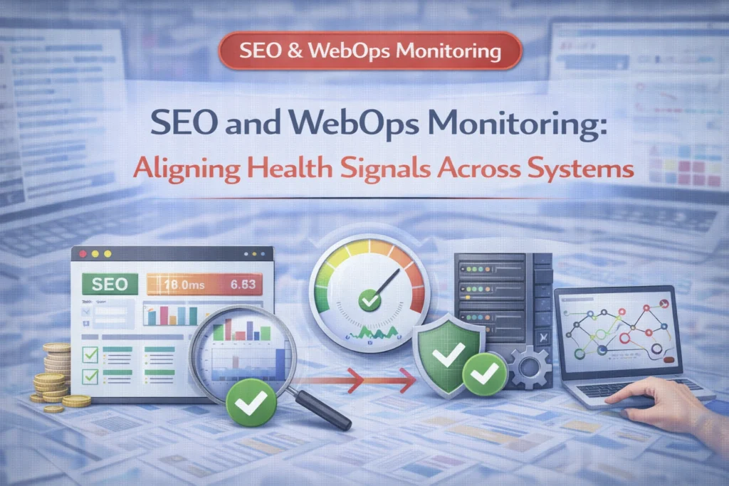 SEO And WebOps Monitoring Aligning Health Signals Across Systems 1024x683