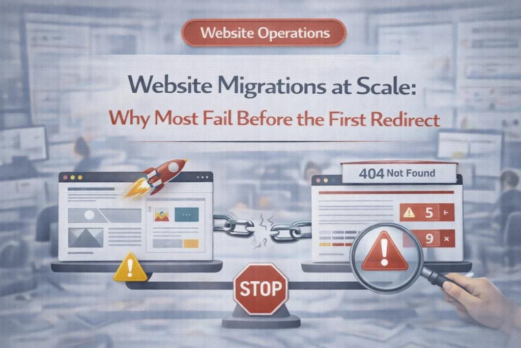 Website Migrations At Scale Why Most Fail Before The First Redirect 1024x683